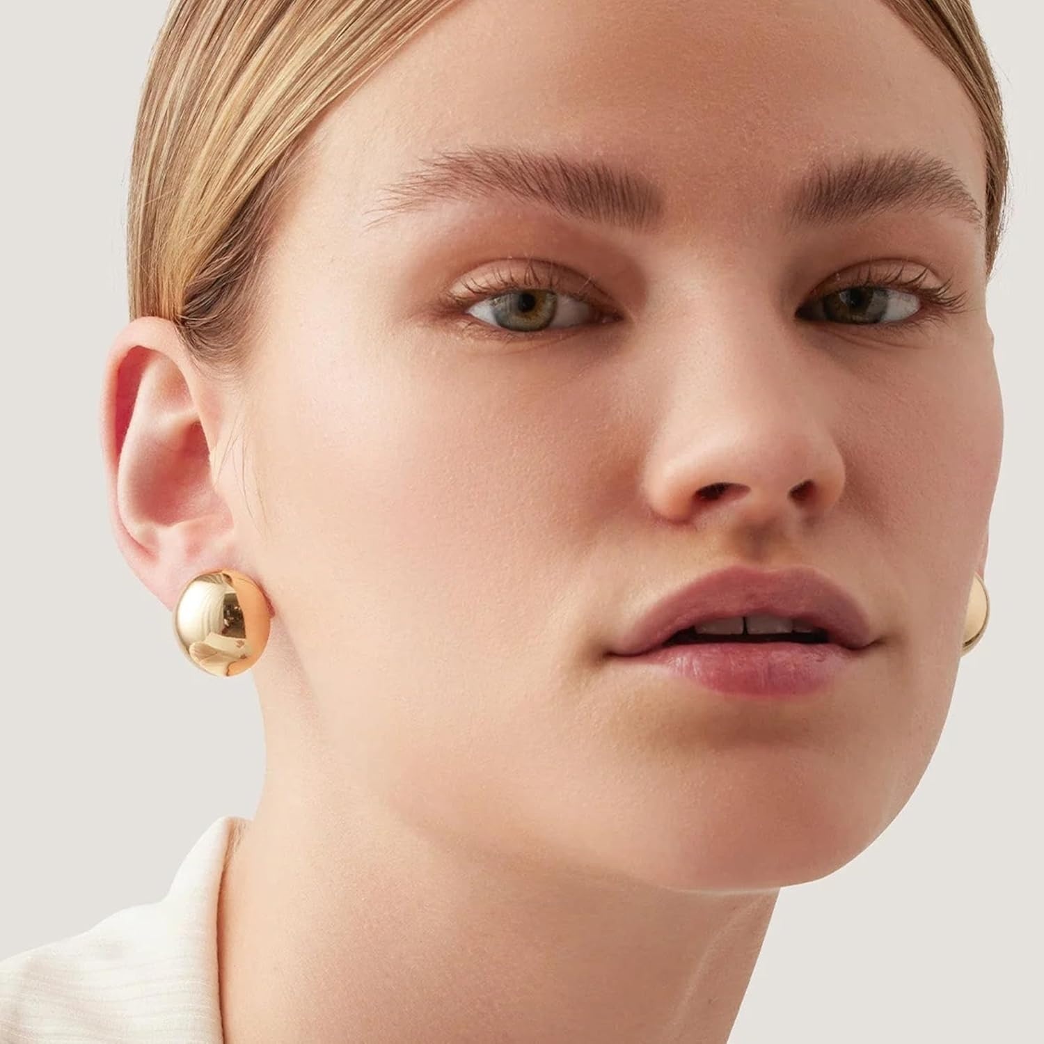 image:image36 Pairs Gold Hoop Earrings Set for Women Fashion Chunky Gold Hoop Earrings Multipack Hypoallergenic Pearl Chain Twisted Statement Earring Pack for Birthday Party JewelryEgold9 pcs