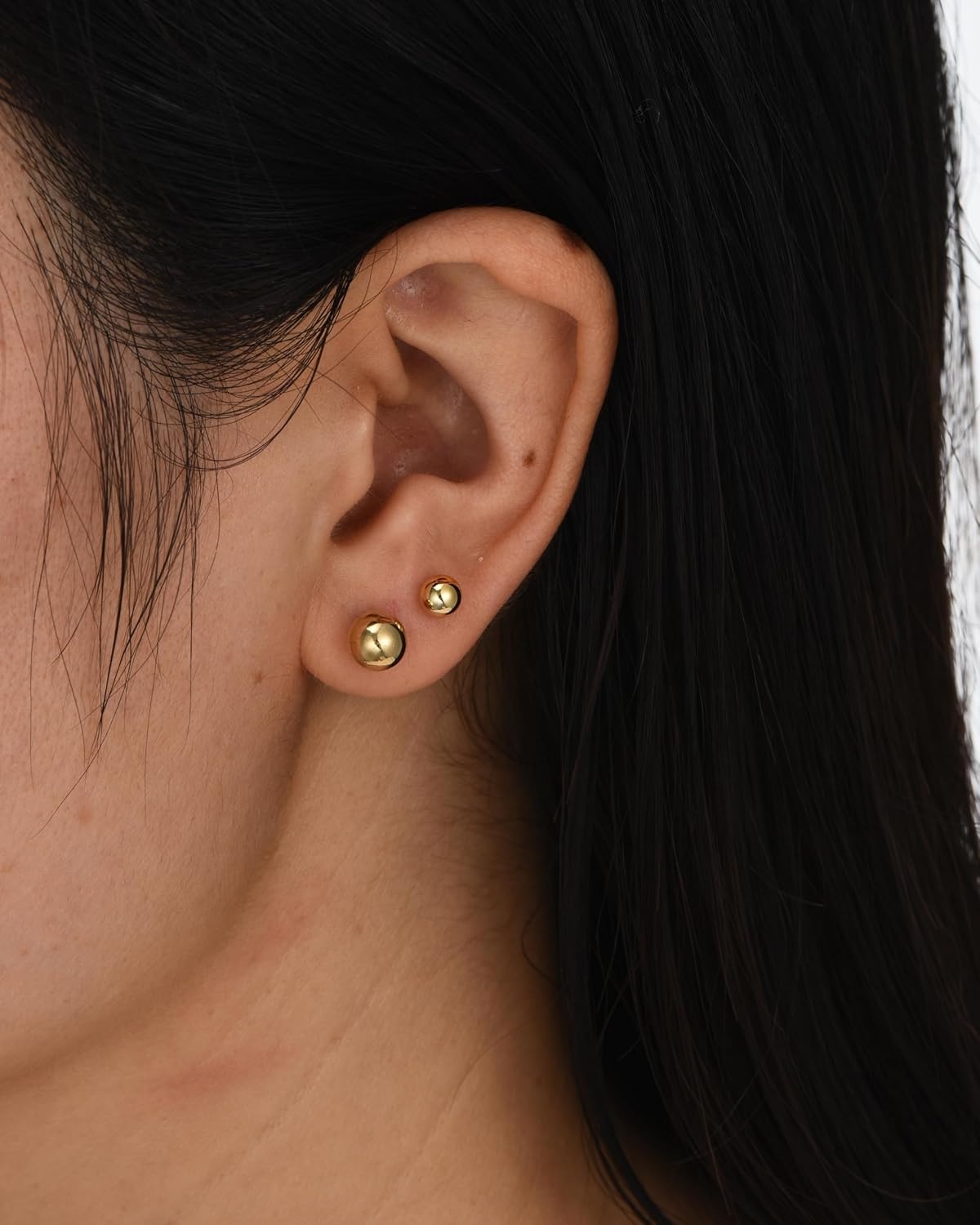 image:image42 Pairs Gold Hoop Earrings Set for Women Hypoallergenic Multipack Small to Chunky Hoops Pearl amp Twisted Trendy Earrings for Everyday Wear amp Mothers Day GiftsGoldclassic52 pairs