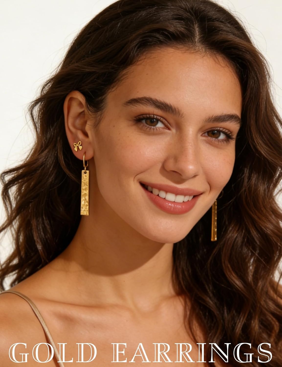 image:image75 Pairs Gold Stud Earrings Set for Women Trendy Hypoallergenic Pearl Cubic Zirconia Multiple Piercings Earrings Packs Stud Hoops Earrings for Gift Jewelrygold stud