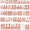 C-rose gold-36 pcs